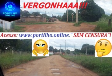 PORTILHO!!! Olha a situação no distrito de TEJUCO. Vergonha!!!