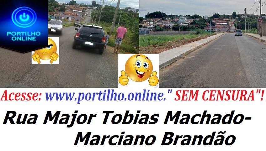 👉👏👍🙌  Parabéns!!! Aleluia! Calçadas da Rua Major Tobias Machado, foram construídas dos dois lados!