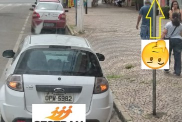 É PROIBIDO ESTACIONAR! Cobre as autoridades sobre isso, por favor, Portilho!