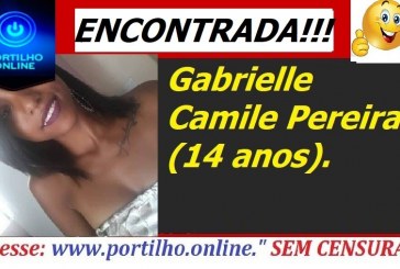 👉🙌😀🙏 ENCONTRADA PELA PM!!! Adolescente  Gabrielle Camyle Pereira ( 14 anos). Já esta em casa!