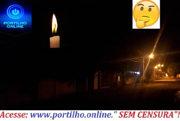 👉😡🕯💡🔦 Portilho olha a situação da Rua Elias Alves esquina com Rua Antônio Mansur, no bairro Cidade Jardim.