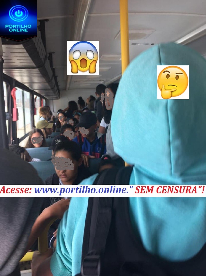  👉🤔😳🚍 SUPERLOTAÇÃO DOS ÓNIBUS ESCOLAR. Portilho não fala meu nome, por favor.