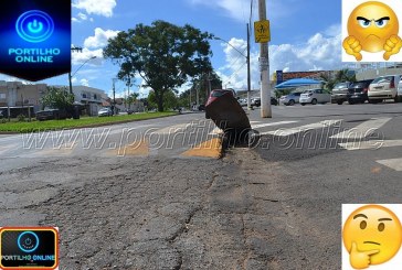 👉😳🤔😠 Chapa de ferro na passagem elevada solta e pode provocar acidentes.