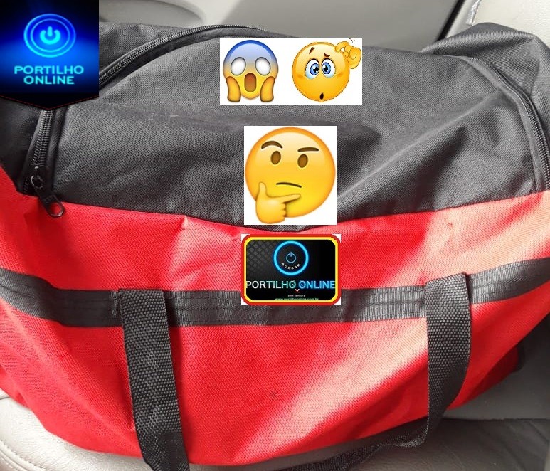 🤔👉😱😳 Foi encontrada essa sacola ou bolsa. Você sabe de quem é???