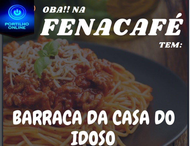 👉😀😋😋🙌 OBAAA!!! NA FENACAFÉ TEM!!! A BARRACAD DO IDOSO!!