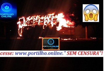 👉🚔🚨🤔😱🔥 “RESCALDO DA FENACAFÉ”! Ônibus incendiado!