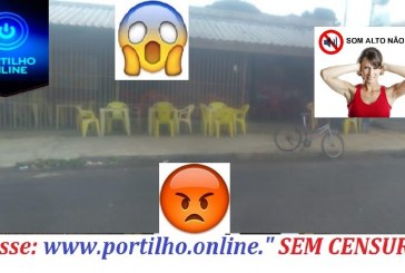 👉😡😠🤔🚓🚔🚨🎹🎼QUE PORRA É ESSA!!! Portilho nos socorre!!!Som alto incomoda no bairro Santa Terezinha.