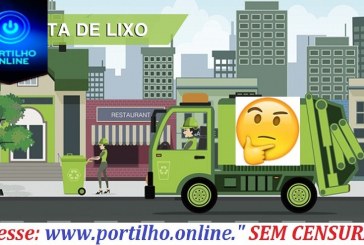 👉🤨😠🤔👊 COLETA DE LIXO!!! Bom dia Portilho… Gostaria que vc nos ajudasse a fazer uma recuperação…