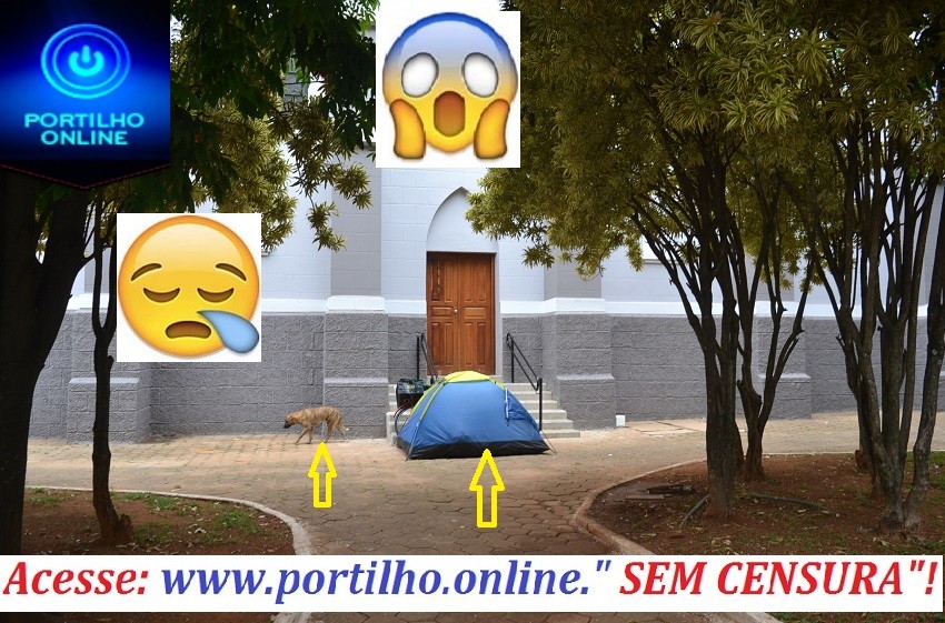 👉😱😪😠😧😪 PRAÇA SANTA LUZIA “VIROU ACAMPAMENTO”???