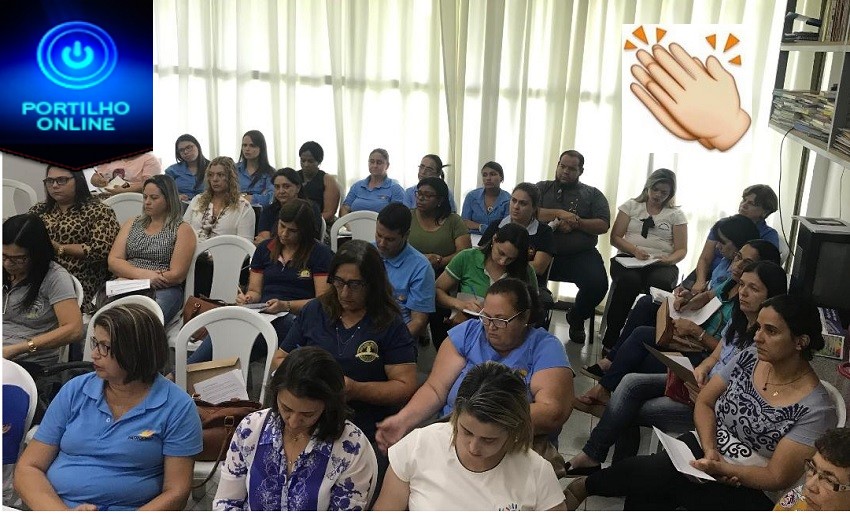 👉👍👏👌 Secretaria Municipal de Educação realiza reunião com os Coordenadores e Diretores