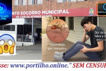 PRONTO SOCORRO!!👉🤔🤨😟😱💊⚰💉🌡🔬 Portilho, 👀Se o pronto socorro atende 200 pessoas por noite por causa da dengue