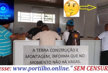 👉🤔🙄😠🤨 Porque os empregos estão sendo direcionados somente para a TEBRA???