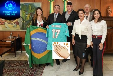 Deputada Greyce Elias, Atleta Duzão e comitiva patrocinense reúnem com Presidente Bolsonaro