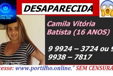 👉😱🤔😥😓🙄🚨🚔🚓 ADOLESCENTES DESAPARECIDA!!!Camila Vitória Batista (16 ANOS)