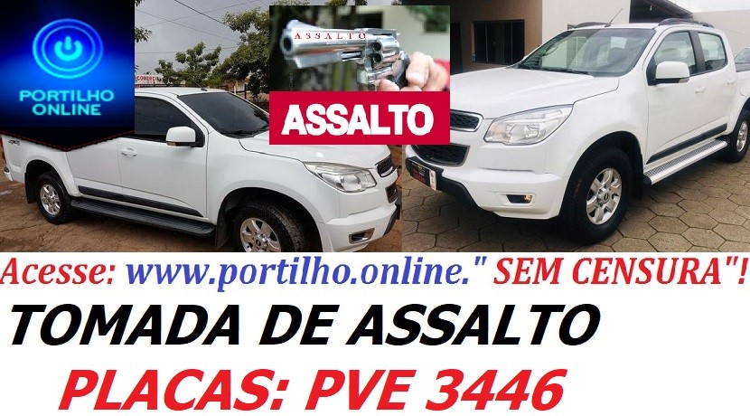 👉🔫🚨🚔🚓🤫😱😠🤨 ASSALTO! PERDEU! S10 branca é tomada de assalto na Avenida Padre Mathias-Bairro marciano Brandão.