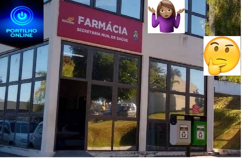 👉💊🌡💉🤔😱Pacientes reclamam esta faltando medicamentos para diabéticos na farmácia da prefeitura.