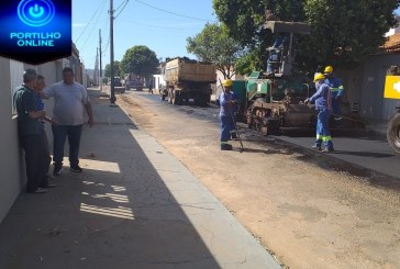 INDICAÇÃO DO VEREADOR CARLÃO É ATENDIDA: BAIRRO NAÇÕES RECEBE RECAPEAMENTO EM VARIAS RUAS