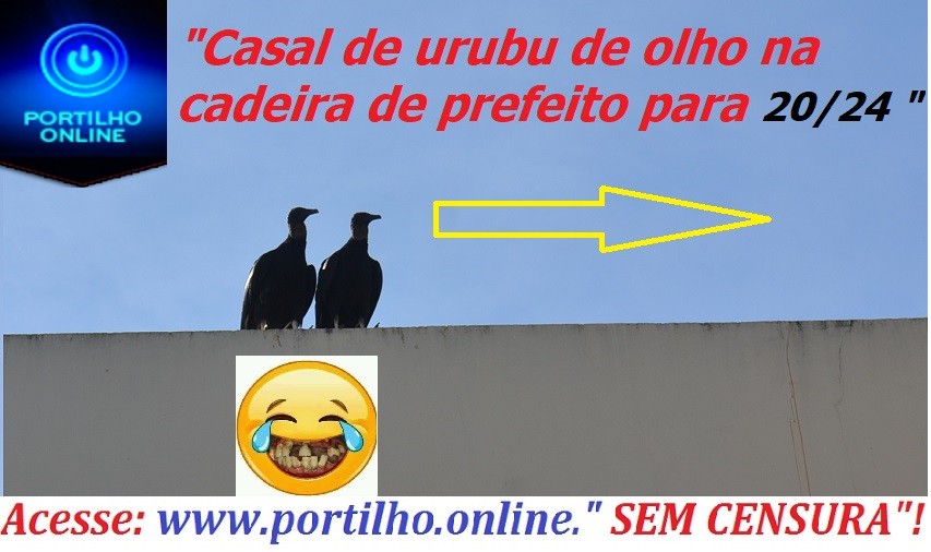 👉😱🤫🤔🙄👊👍 Até este casal de “abutre” estão de olho na cadeira para 20/24!