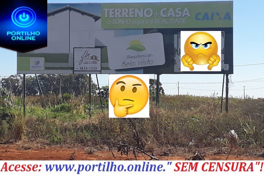 👉👊⚖🚨👎😡😠SERRA DO SALITRE! Portilho boa noite! Todo que tem lotes no loteamento “bela vista” estão revoltados.