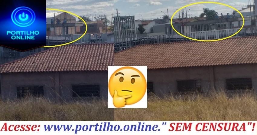  👉🚨😱😠🙄 Garotos trepados na construção abandonada no Jardim Sul, pode causar acidentes! Esta avisado!