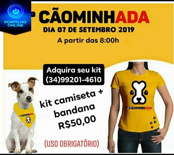 1° Cãominhada da ADA, será realizada junto ao Desfile Cívico de 7 de setembro de 2019