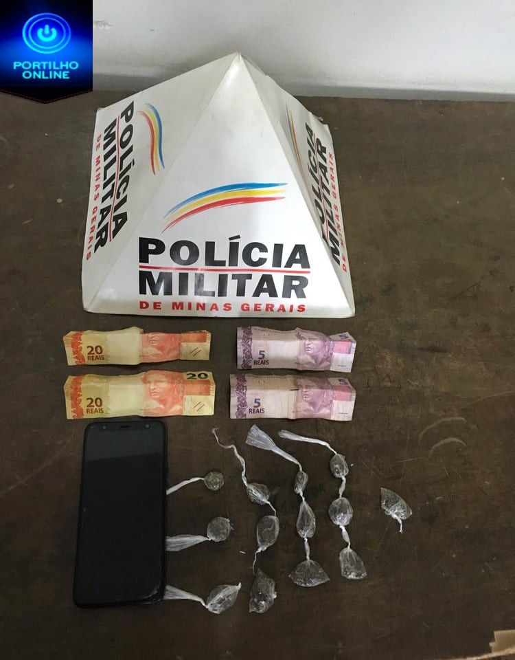 Polícia Militar apreende menor por tráfico de drogas próximo à escola