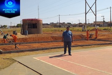 AMPLIAÇÃO DA PRAÇA DA SAÚDE SEGUE A TODO VAPOR