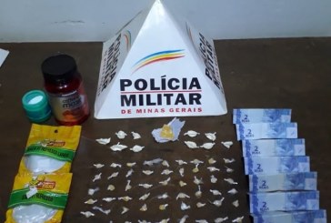 Polícia Militar prende autor de trafico de drogas em Patrocínio