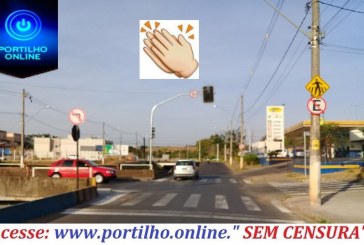 👉🚔🚨👍👏🚥🚦Bacana!!! Novos semáforos, novas sinalizações, motoristas e “tocadores bem orientados”!