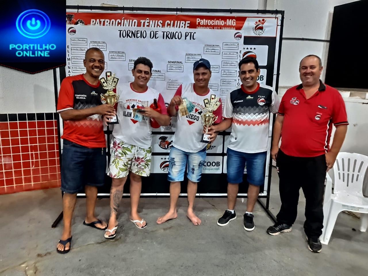 TORNEIO DE TRUCO LIDER MATERIAIS PTC 2019./ NATAÇÃO PTC.