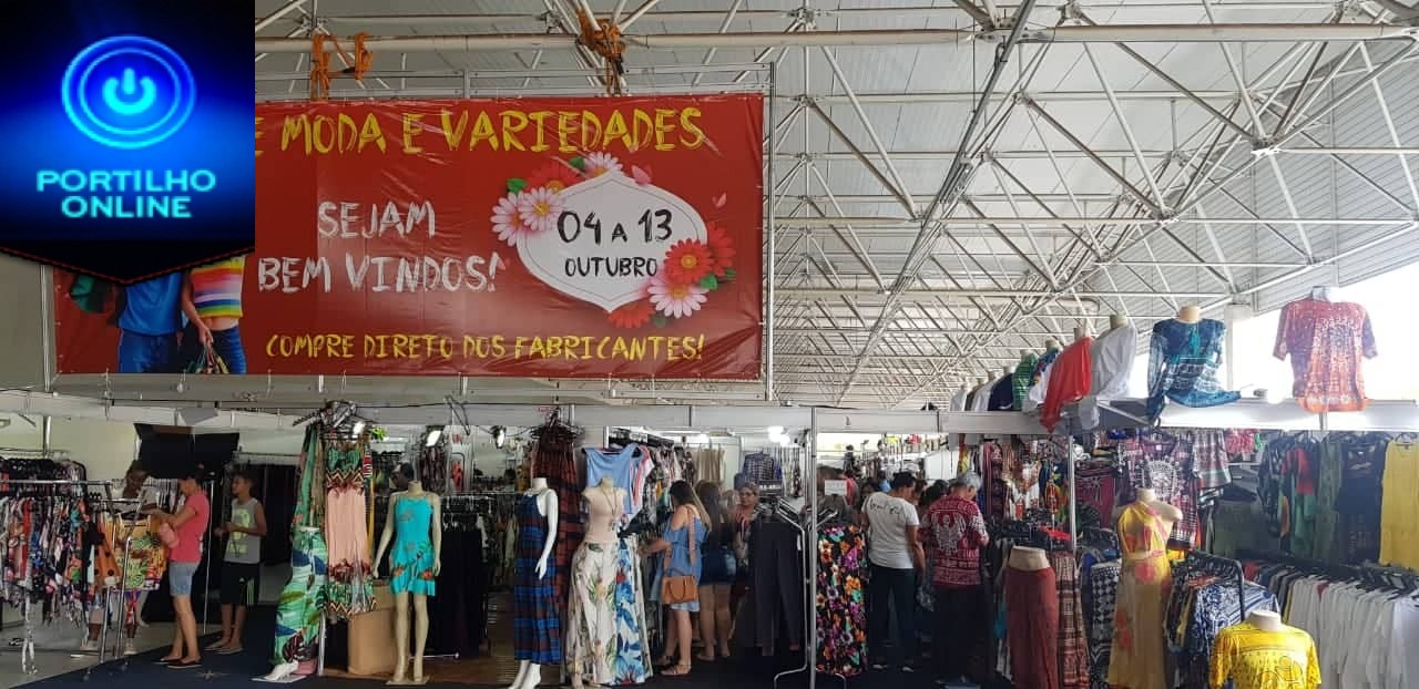 E continua a maior feira de malhas da região