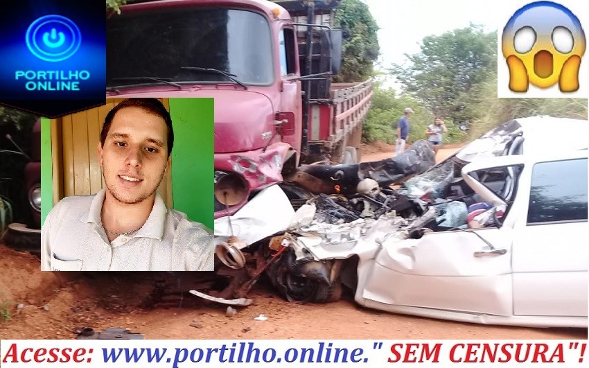 👉⚰😱🚑🚨🚔😳⚰ ACIDENTE FATAL!!! Jovem morre em acidente na zona rural de Monte Carmelo