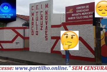 👉😕🤔😧😳C.E. I.M Portilho, quem está tomando conta da creche e uma funcionária e não a diretora…