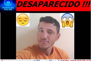 👉🚔📱🚨😱DESAPARECIDO!!! Jeferson Silvério de Souza (28 anos )