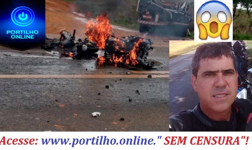 👉🚔🚨😱⚰🔥🔥🚲🛵🚨 ACIDENTE FATAL!!! Motociclista bate na parte de trás de um caminhão morre na hora!