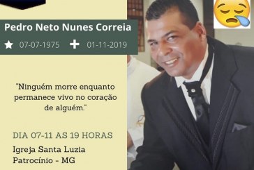 MISSA DE 7º E CONVITE! A FAMÍLIA DE PEDRO NETO NUNES CORREIA CONVIDA…