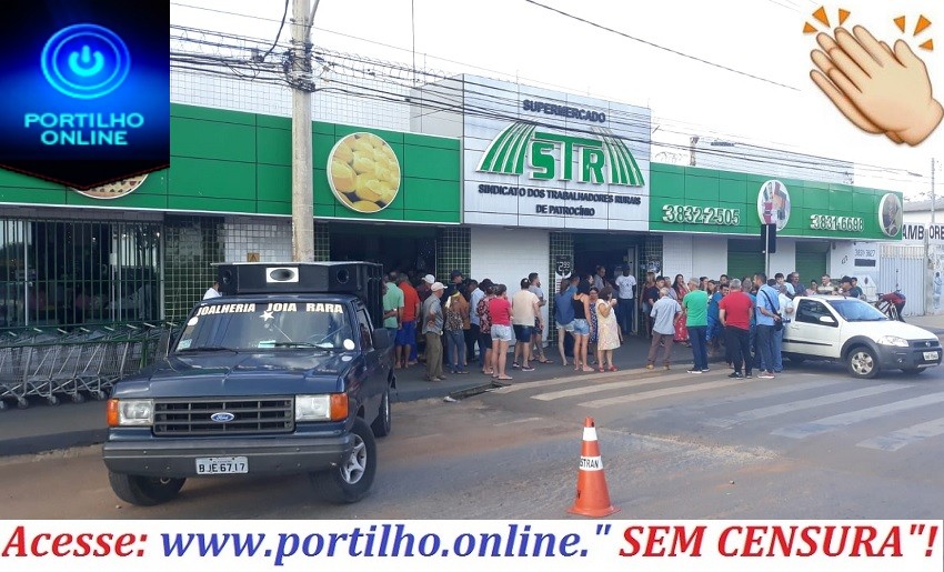 👉👍🙌👏👏😱SORTEIOS! 03 MOTOS SORTEADAS! Supermercado do Sindicato comtemplam associados.