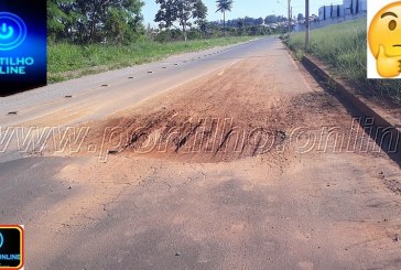 👉😠🤔😱😡🙄✍Cratera!!! Avenida Aécio “neve” esta precisando ser reformada, sem pinturas. Buraco dificulta passagem de veículos!