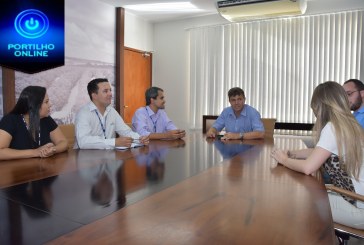    Presidente da Câmara recebe representantes do Senac de Patrocínio