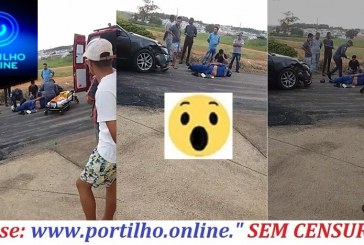 😱🚨🚔🚑🚒VIDEO DO ACIDENTE!!!👉✍🤙Segue…. O líder… PIMBA!!!! MOTOCICLISTA É ATROPELADO NO BAIRRO NAÇÕES.