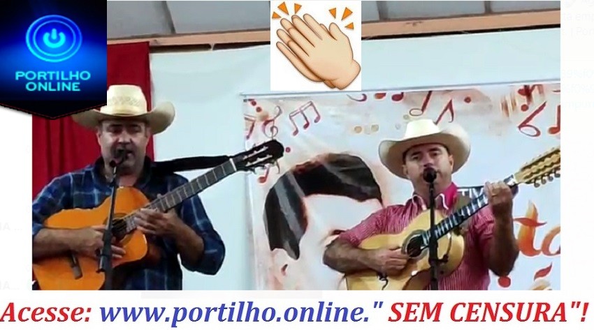 👉🎤🎼🎧🎸👉👏🤙DUPLA PAULO & DÊNIO PARTICIPARAM DO 10º FESTIVAL CANTA GOIÁ- COROMANDEL.