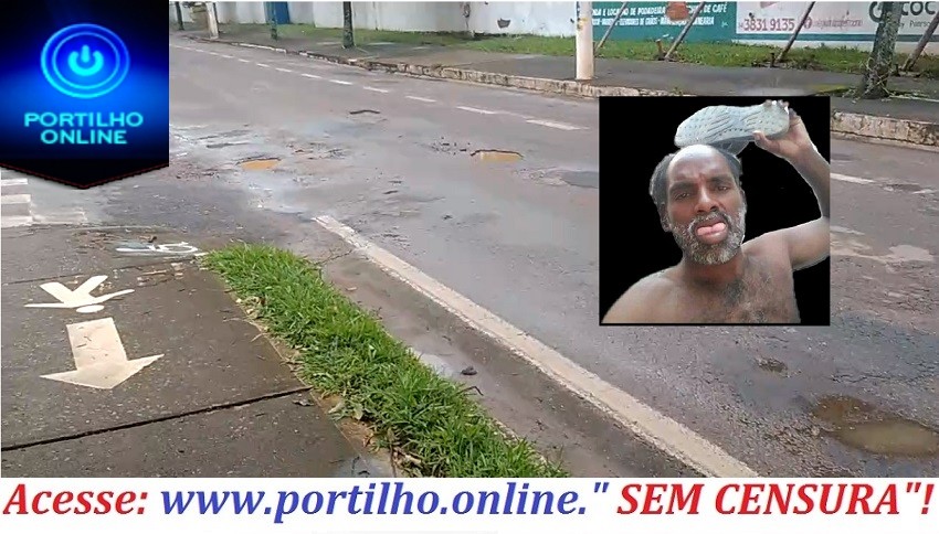 👉🤔😱😡👎🌧🕳🕳🕳🕳A buraqueira na Avenida Dom André José Coimbra(avenida catiguá)