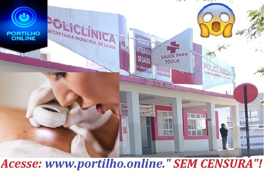 🤨🤔🌡🔬💊💉🌡 Senhor Portilho o meu câncer de pele esta fedendo e apodrecendo… Porque que na rede municipal não tem dermatologista para atender a pobreza??? 