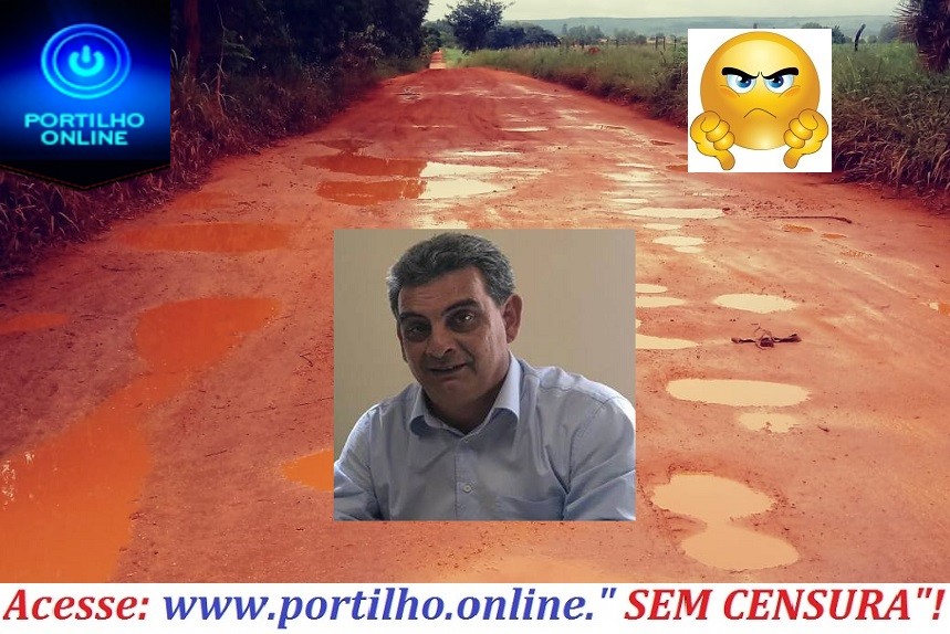 👉👎👊😠🚜👎VERGONHA!!! Portilho… Ajuda nois aqui. Olha como estão as estradas do Catulés. Todas as estão precárias e cheias de atoleiro.