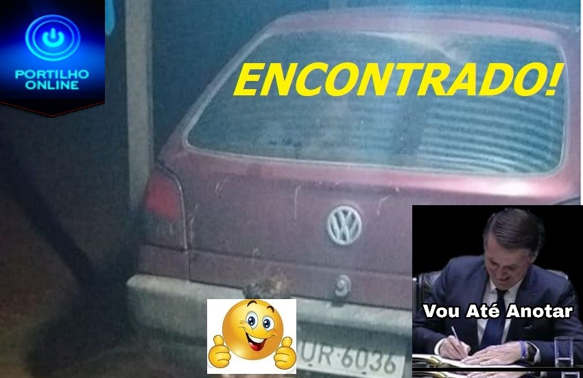 👉👊👍👏🚨✍GOLAÇO ENCONTRADO PLACAS: GUR 6036” Foi localizado!