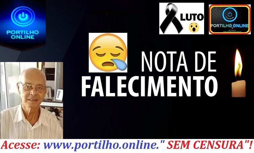 👉😪🕯⚰🕕🕢NOTA DE FALECIMENTO E CONVITE…👉😱⚰🕯🚨😪🤔SEGUE…O LÍDER…FOI ENCONTRADO MORTO!!! Lamentável!!! O senhor Malfandes está morto!