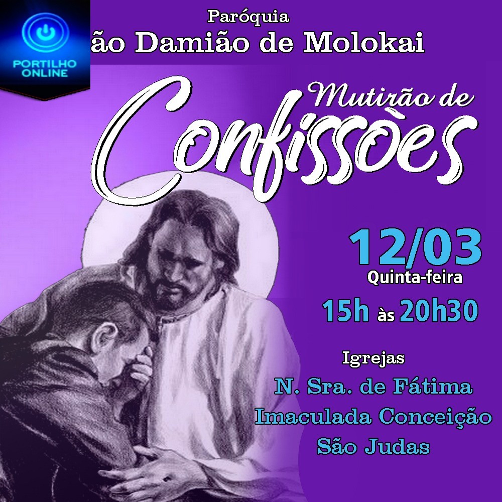 👉👍🙏🤲🙌Mutirão de Confissões.