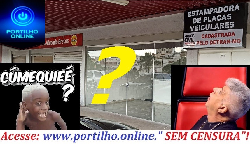 👉🤔🚥🛑😱😮 Será que mais essa empresa fabrica de placas de veículos “é  dele também”??? Vai saber!!!