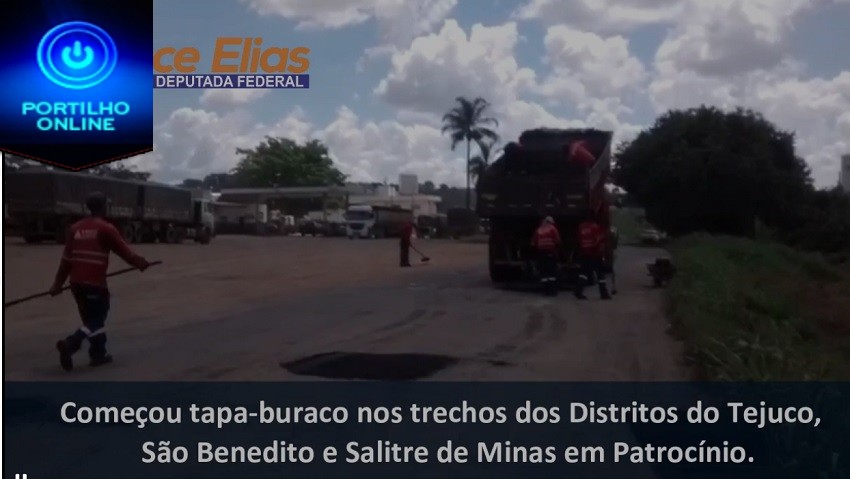 🕳👉🙄✍👍Atenção Tejuco, São Benedito e Salitre de Minas.