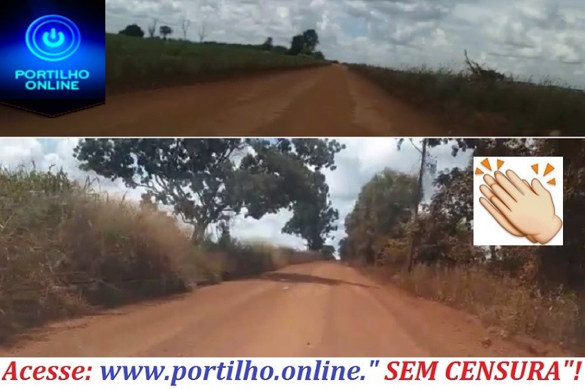👉👍👏👏🚜🚛Irai de Minas tem sido a municipalidade com as estradas rurais em melhores condições.